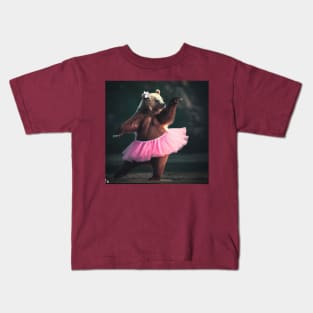 Grizzly Dancer . Kids T-Shirt